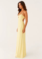 Joanie Maxi Dress - Yellow
