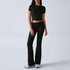 Riley Ruched Flare Set