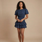 Sienna Ruffle Mini Dress