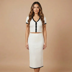 Harper Ribbed Knit Set