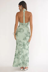 Kirralée Embellished Maxi Dress Aqua
