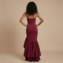 Alessia Ruffle Maxi Dress