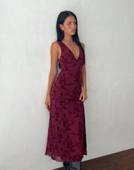 Alessia Velvet Midi Dress