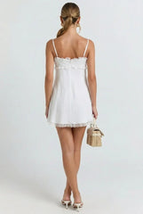 Soda Fountain Sweetheart Mini Dress