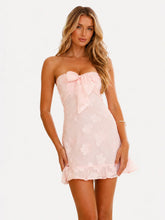 Delightful Dreams Strapless Mini Dress Pink
