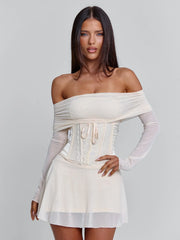 Orla Lace Corset Mini Dress