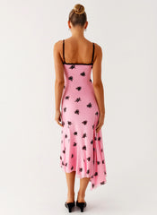 Amelia Midi Dress - Pink