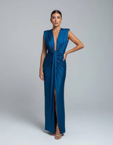 Sienna Ruched Maxi Dress