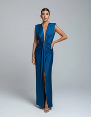Sienna Ruched Maxi Dress
