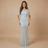 Sienna Ruched Maxi Dress