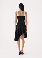 Eluna Midi Dress - Black