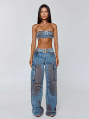 JACINTA CARGO DENIM