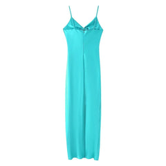 Comfort | Women's Ruffle Elegant Maxi Dress