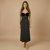 Isadora Polka Dot Midi Dress