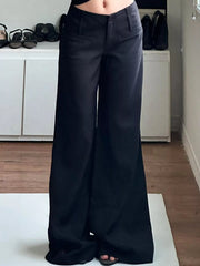 Loose Fit Flare Pants
