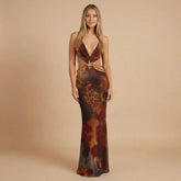 Sienna Beaded Maxi Dress