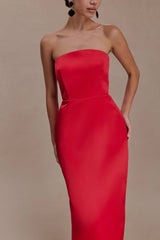 Ophelia Satin Maxi Dress