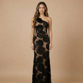 Arabella Appliqué Maxi Dress