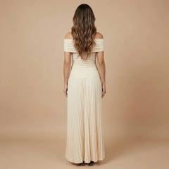 Adriana Ruched Maxi Dress