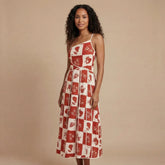 Adelaide Patchwork Maxi Dress