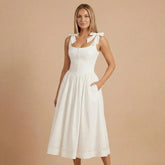 Emilia Bow Midi Dress