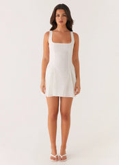 Alyssa Mini Dress - White