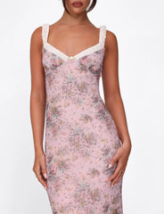 Vienna Ruched Maxi Dress