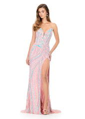 11236 - Aqua/Pink - Ashleylauren