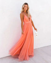 Juliana Backless Maxi Dress