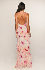 Champagne Garden Maxi Dress
