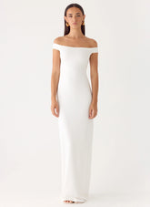 New Intentions Maxi Dress White
