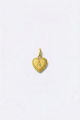 Initial Heart Charm