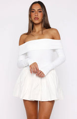 Big Reveal Long Sleeve Mini Dress