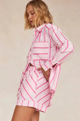 Parker Striped Shorts Set