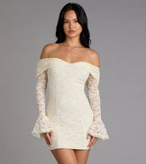 Forever Romantic Lace Mini Dress