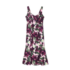 Casilda | Women's V-Neck Floral Maxi Dress