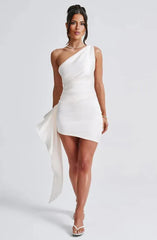 Alessia Ruched Mini Dress