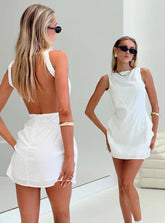 Swoon Mini Dress White