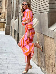 Isabella Wrap Midi Dress