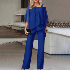 Everly Overlay Pant Set
