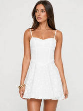 New Chapters Broderie Mini Dress In White