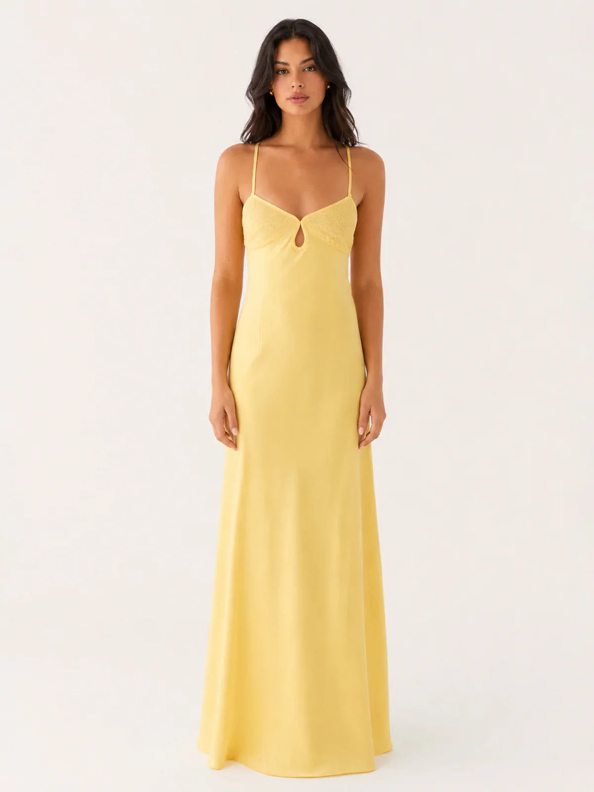 Joanie Maxi Dress - Yellow
