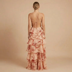 Botanica Ruffled Maxi Dress