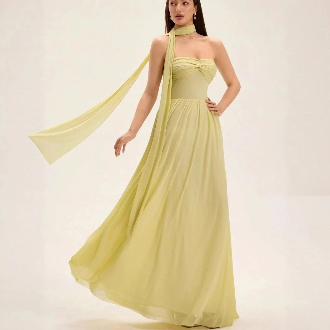 Devorah | Women's Flowing Elegant Maxi Dress