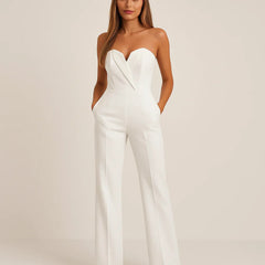 Presley Sweetheart Wide Leg Jumpsuit