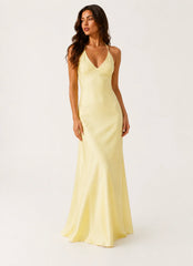 Joanie Maxi Dress - Yellow
