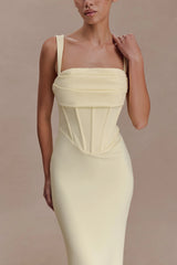 Luella Corset Maxi Dress