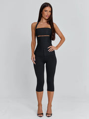 Lucy's KARNE CAPRI JUMPSUIT BLACK