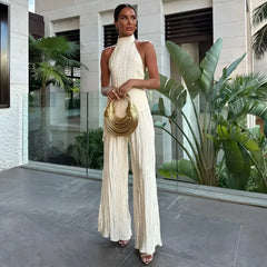 Briarlee | Women'S Pleated Summer Vacation Two-Piece Set