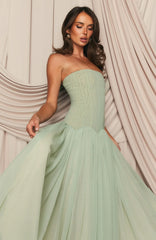 Mint Aura Maxi Dress